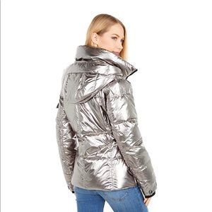S13 Metallic Kylie Puffer Down Jacket